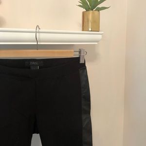 Tag Elemental Side Perforated Faux Leather Legging